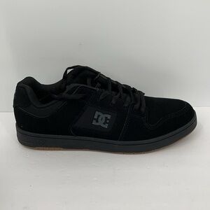 DC Skateboard Manteca black suede sneaker shoe tie lace-up men 14